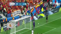 ملخص مباراة أسبانيا والتشيك 1-0 يورو 2016