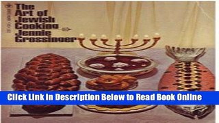 Read The Art of Jewish Cooking  Ebook Free