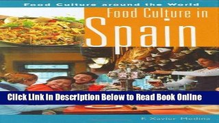 Download Food Culture in Spain (Food Culture around the World)  Ebook Free