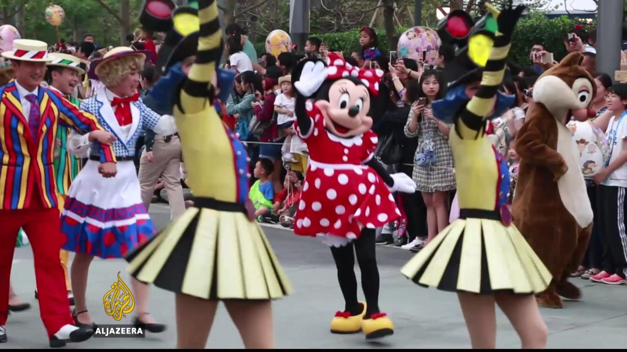 Disney theme parks open in China