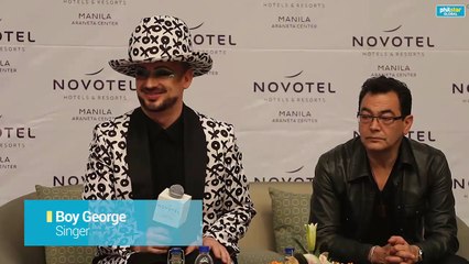 Boy George talks about fashion and being iconic