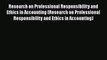 [PDF] Research on Professional Responsibility and Ethics in Accounting (Research on Professional