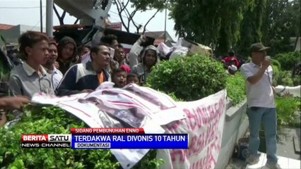 Pembunuh Eno Divonis 10 Tahun Penjara