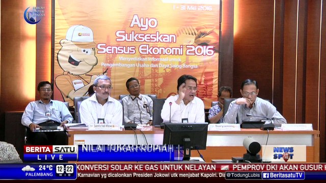 BPS: Mei, Rupiah Terdepresiasi 3,14 Persen Terhadap USD