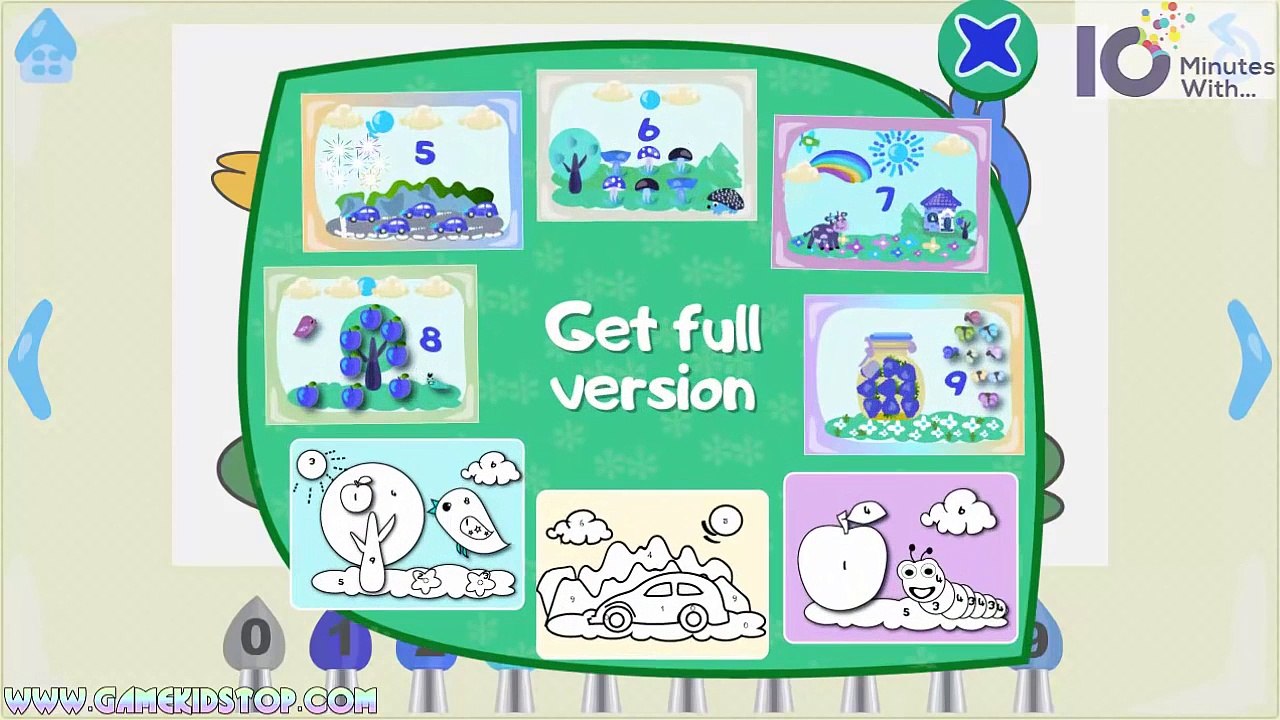 Learn counting number is funny 0 to 9 and math from 1 to 10 Learn color with math for Kids