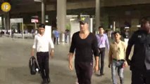 AKSHAY KUMAR & EVLYN SHARMA SPOTTED AT AIRPORT
