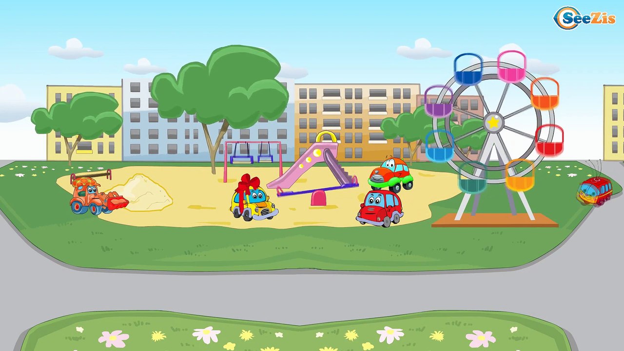 МУЛЬТИКИ МАШИНКИ. Кран и Грузовик. Экскаватор и Строительная Техника. Машинки на Детской Площадке