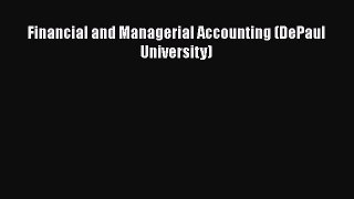 [PDF] Financial and Managerial Accounting (DePaul University) Download Online