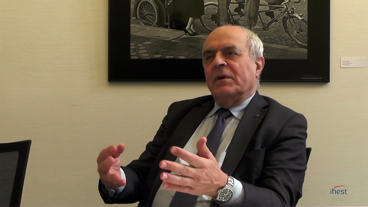 10 ans IHEST - Témoignage  d'Alain JUILLET "l'IHEST, un lieu d'ouverture d'esprit"