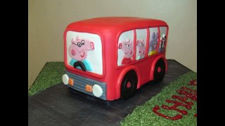 Peppa pig red bus, 1
