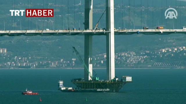 Osmangazi Köprüsü açılışa hazır