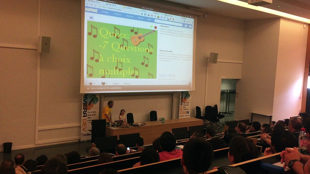 Devenir des artisans du code — Sébastien et Saskia Blanc @ RivieraDEV 2016