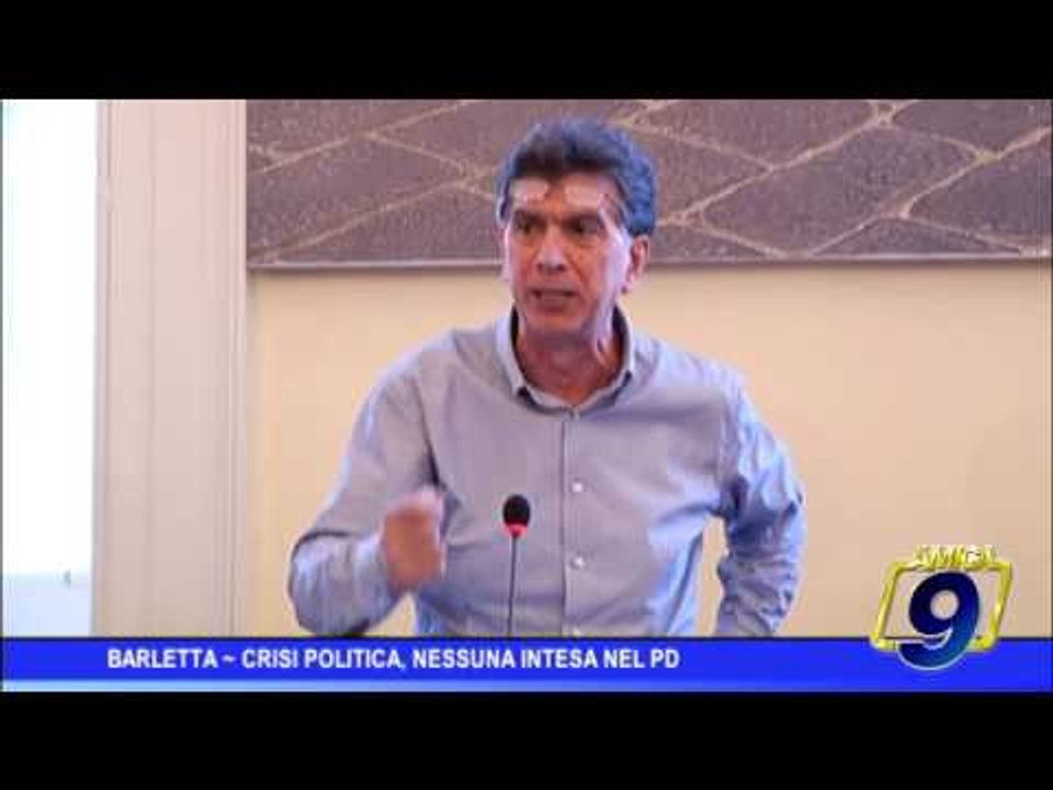 Barletta  | Crisi politica, nessuna intesa nel Pd
