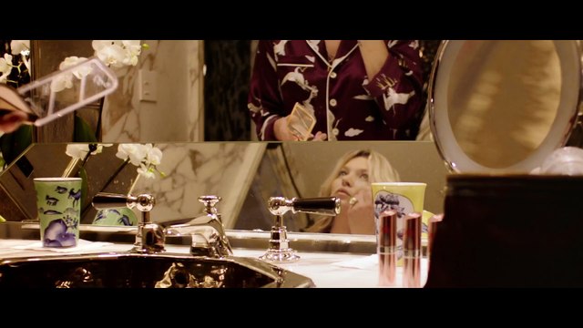 Kate Moss celebrates 15 years with Rimmel by getting ready for a night out