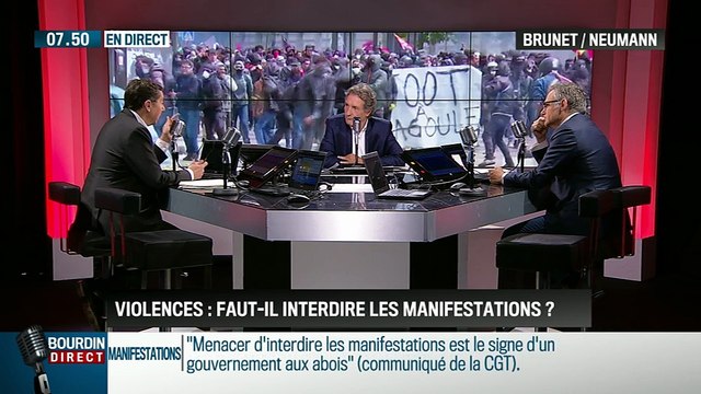 Brunet & Neumann : Violences lors des manifestations : Est-ce de la manipulation politique ? - 16/06