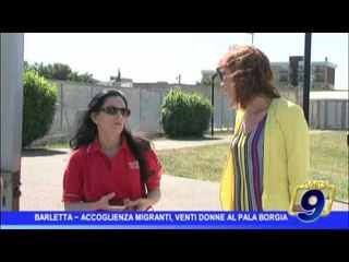 Provincia Bat |  Accoglienza migranti, 20 donne al Pala Borgia. Il punto con il prefetto