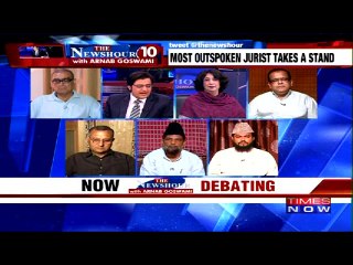 The Newshour Debate: Markandey #KatjuOnTripleTalaq