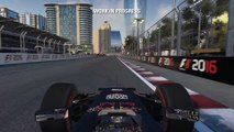 F1 2016 - Daniel Ricciardo Baku Flying Lap Gameplay (E3 2016) EN