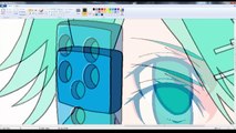 Come disegnare un anime girl con Ms paint
