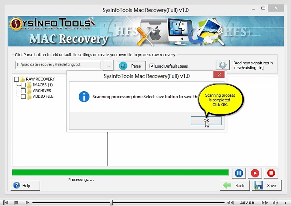 SysInfoTools Mac Data Recovery Software