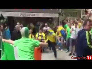 EURO 2016'da eğlenceli görüntüler