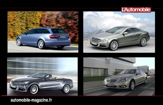 Mercedes Classe E déclinaisons 2009