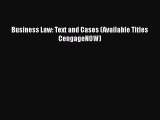 Read Book Business Law: Text and Cases (Available Titles CengageNOW) ebook textbooks