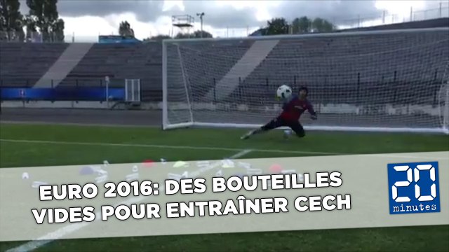 Euro 2016: Petr Cech améliore ses réflexes avec des bouteilles vides