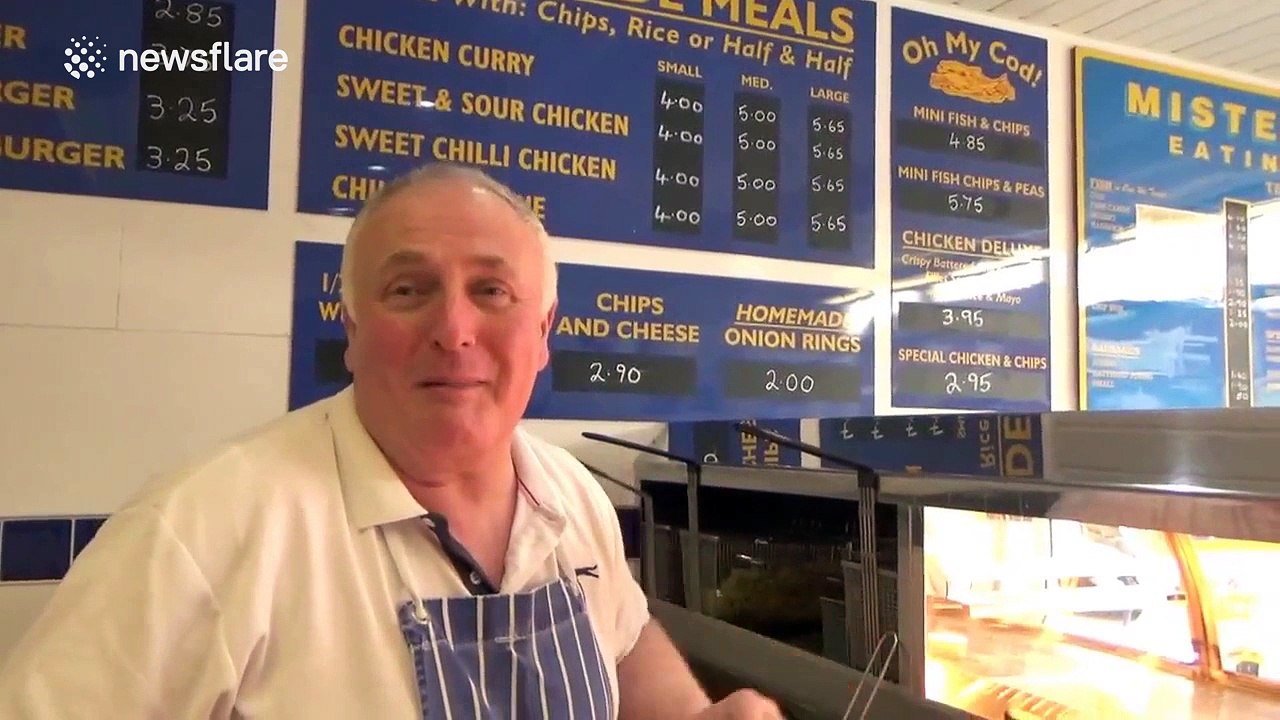 Chippie uses "special batter" to make 1kg fried sausage