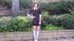 Wednesday Addams Halloween Tutorial   DIY Costume, Hair, Makeup