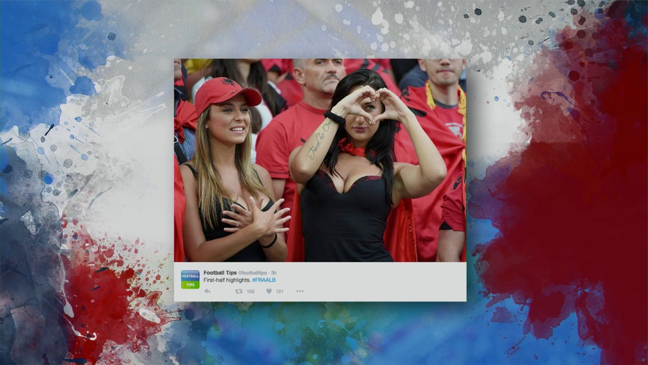 Le spectacle était dans les tribunes merci aux Albanaises !