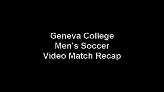 Geneva College Men's Soccer vs Waynesburg 10-28-09