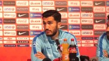 Milli Futbolcular Nuri Şahin ile Olcay Şahan İspanya Maçı Öncesi Açıklamalarda Bulundu