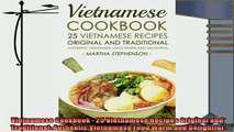 best book  Vietnamese Cookbook  25 Vietnamese Recipes Original and Traditional Authentic Vietnamese