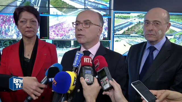 Cazeneuve: Philippe Martinez doit condamner et exclure les casseurs membres de la CGT