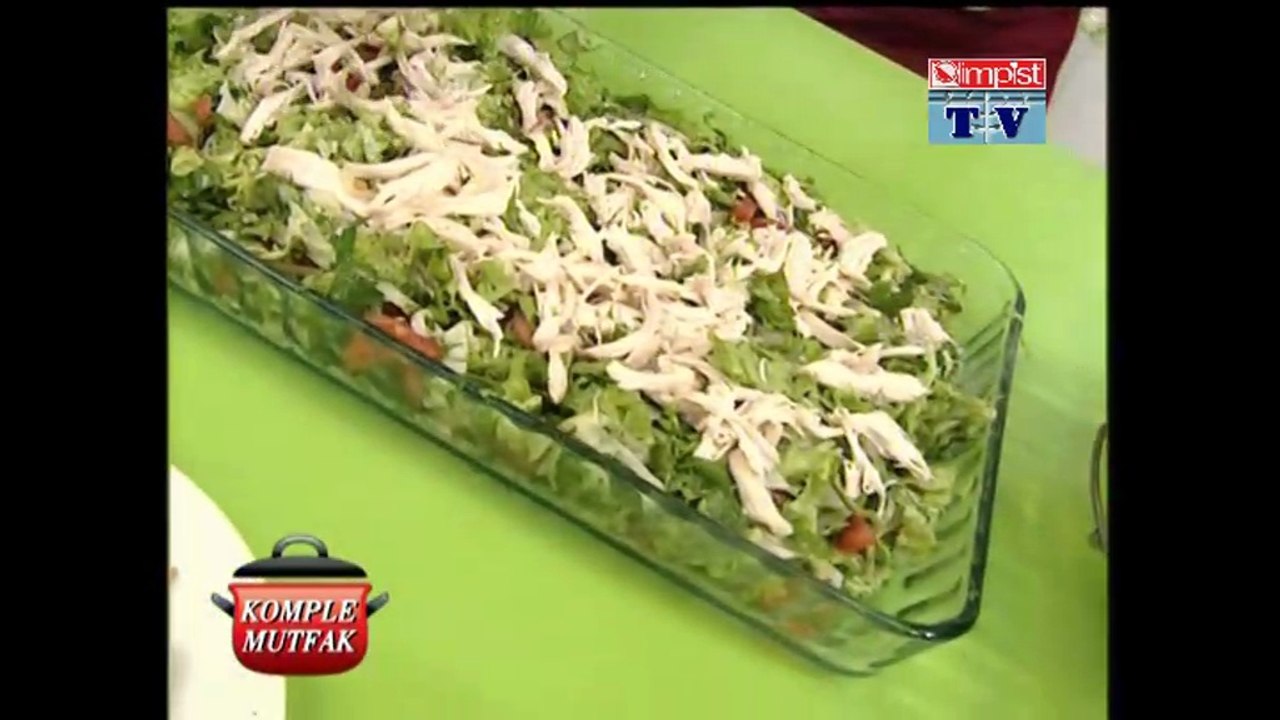 TAVUKLU KARIŞIK SALATA