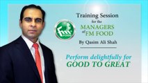 Perform Delightfully For Good To Great By Qasim Ali Shah