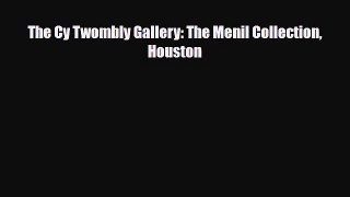 PDF The Cy Twombly Gallery: The Menil Collection Houston Book Online