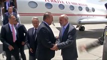 Afganistan Cumhurbaşkanı Gani, Çavuşoğlu'nu Kabul Etti