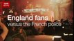 Euro 2016 England fans clash with police in Lille - BBC News