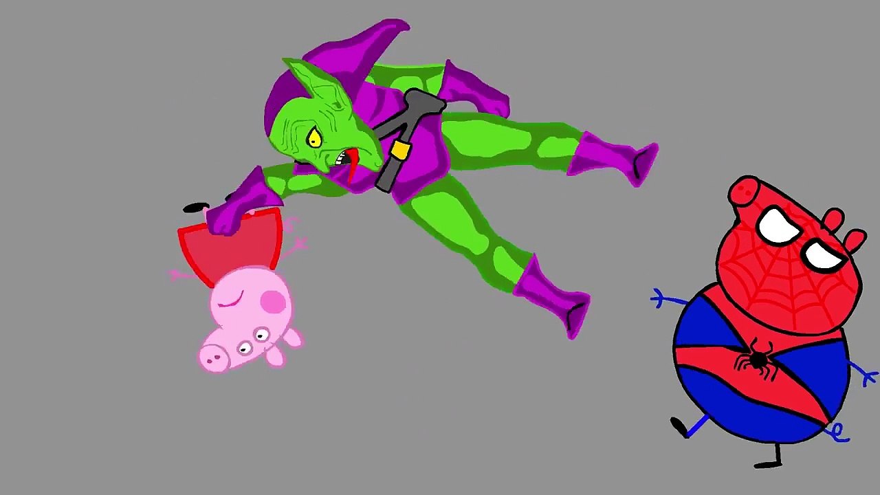 Peppa pig George Crying bee stung Doctor treats Parody Finger Family