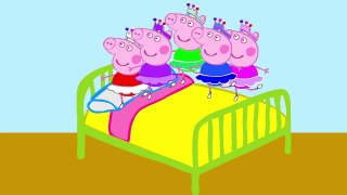 Five little monkeys Ice cream jumping on bed Peppa Pig new episode Parody