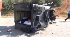 Adana'da Zırhlı Araç Devrildi: 3 Polis Yaralı