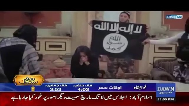 What Happened with actress in Egypt?