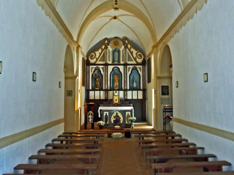 LA CHAPELLE SAINT JACQUES DE CALAHONS.....depuis Catllar