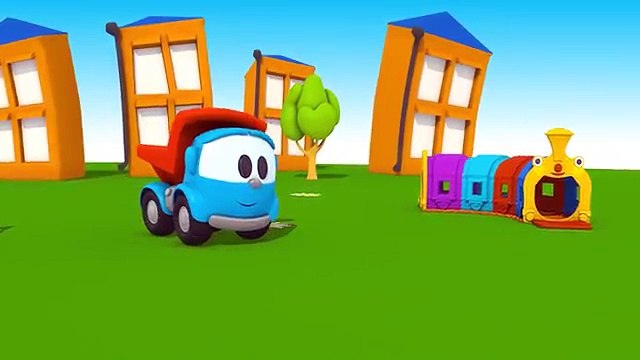 Грузовичок Лёва учит буквы. Учимся читать. Автовоз. Мультфильмы для детей