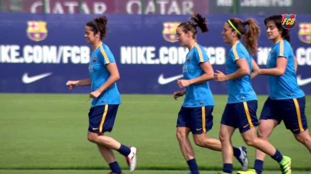 FCB Femenino: Xavi Llorens y Laura Ràfols, previa COPA v Real Sociedad [ESP]