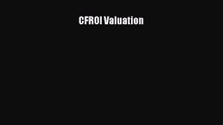 Download CFROI Valuation PDF Online