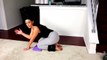 Butt Workout with Ankle Weights + Glute Stretching