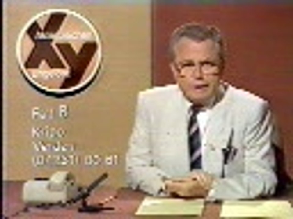 Aktenzeichen XY vom 06. Mai 1988